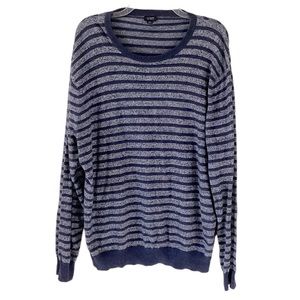 J. Crew Linen & Cotton Striped Sweater XL